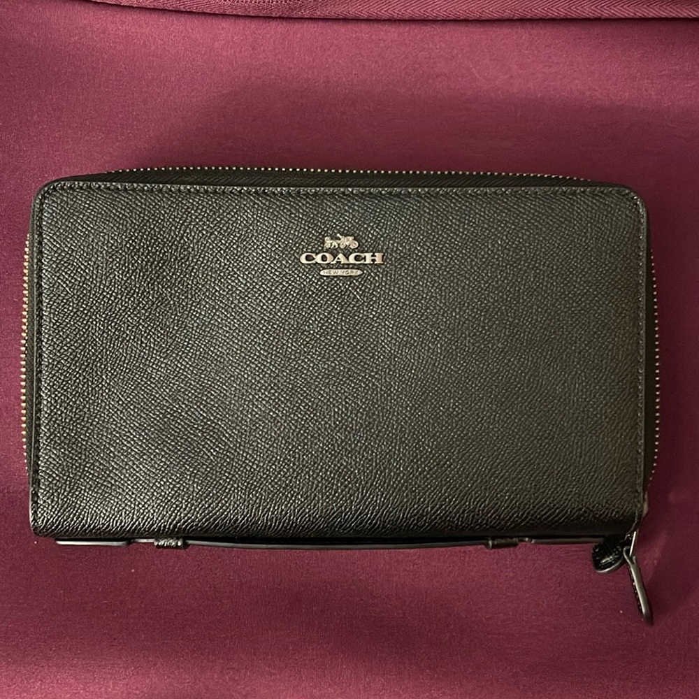 Coach Double Zip Travel Organizer